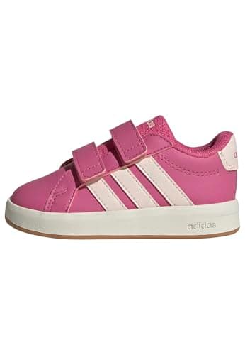 Image of adidas Unisex Baby Grand Court 3.0 Shoes Infants, Pink Fusion/Wonder Quartz/Off White, 5.5 UK Child