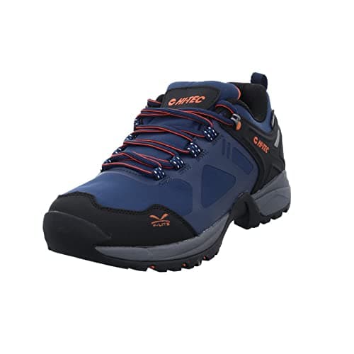 Image of Hi-Tec V-LITE Psych Low WP Sapphire Blue/Orange/Black UK12