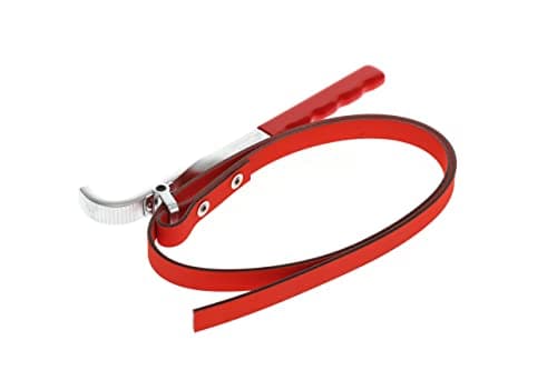 Image of GEDORE Red Band Wrench, Diameter 200 mm, 15 mm Wide Fabric Tape, Made of Chrome Vanadium Steel