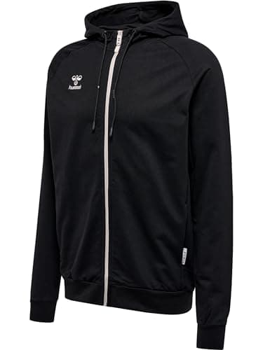 Image of hummel Hmlmove Men's Zip Hoodie Black