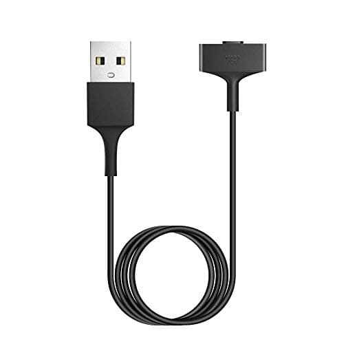 Image of DragonTrading Replacement Compatible Charger - USB Power Charging Cable Cord For Ionic Smartwatch - Fast Charging & Sync – Black Cable - 1 Metre