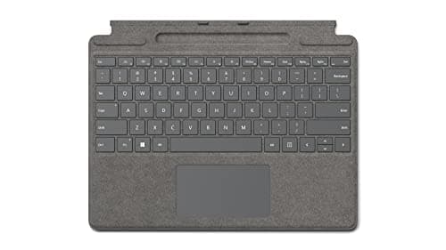 Image of Microsoft Surface Pro 9, 8 or Pro X - Signature Type cover - Silver