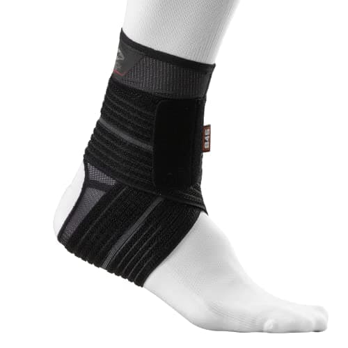 Image of Shock Doctor Ankle Sleeve with Compression Wrap Support black black Size:M