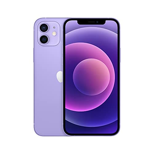 Image of Apple iPhone 12, 64GB, Purple (Renewed)