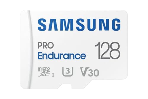 Image of Samsung PRO Endurance 128GB microSDXC UHS-I U3 100MB/s Video Monitoring Memory Card with Adapter (MB-MJ128KA)