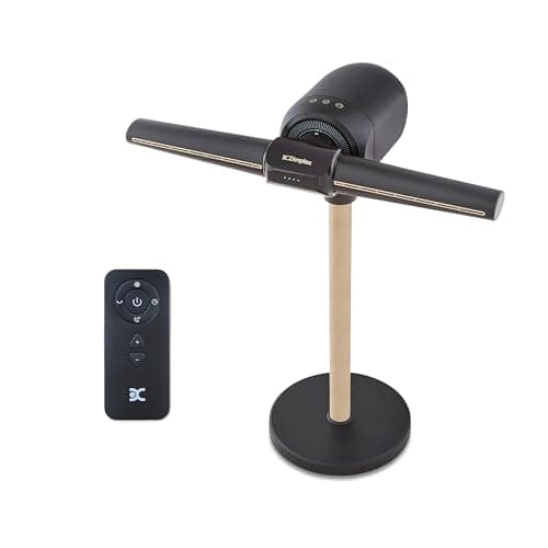 Image of Dimplex FlexBlade Bladeless Tower Fan - 180° Twistable Dual Airflow, 90° Oscillation, 36dB Quiet Cooling, Turbo Mode, 1-10H Timer, Magnetic Remote, 20m Range