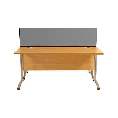 Image of Panelwarehouse Straight Desk Divider Partition Screens Desktop 1800mm x 400mm x 400mm - Pinnable Fiesta Fabric Glamour � 12 Colours
