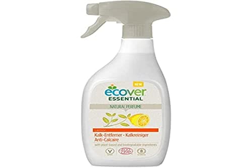 Image of Ecover Essential Multi-Surface Cleaner Spray, Eco-Friendly Cleaner for Kitchen and Bathroom, Lemon Scent, 500 ml Bottle, Pack of 3