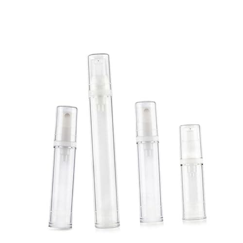 Image of WRITWAA 12Pcs Empty Spray Bottle Refillable Pump Bottle for Sunscreen Essential Oils and Cleaning Products White Fine Dispenser for Travel and Outdoor Use