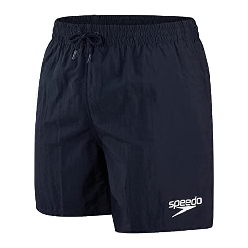 Image of Speedo Men's 16" Watershort Swiming Trunks| Quick Dry | Comfortable Fit | Clasic Style | Drawstring Waist, True Navy, M