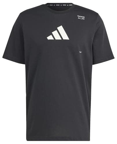 Image of adidas Men's AEROREADY All-Gym Category Graphic Tee, Black, M