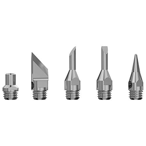 Image of LEXIVON Genuine Butane Torch Soldering Iron Tips | 5-Piece Set, Compatible with LX-770 and LX-771 Models (LX-TIP-D)