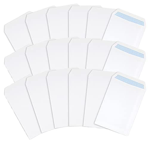 Image of Postmaster A5 Envelopes 229 x 162 mm C5 90 GSM Self Seal White 500 Pack
