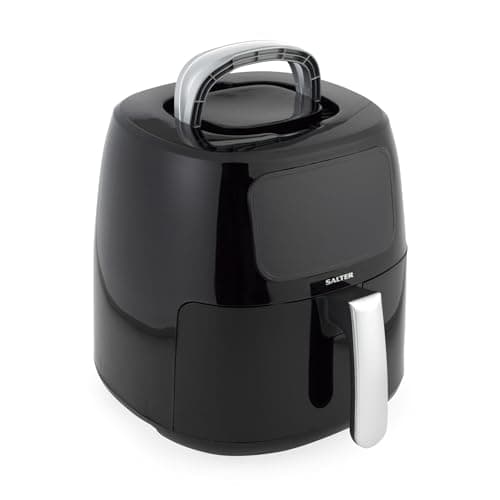 Image of Salter Digital Air Fryer – 4.2L Oil-Free Fryer, 30 Minute Timer, 8 Preset Functions, Touch Screen, Non-Stick Cooking Basket, Removable Cooking Rack, Healthier Fried Food, Carry Handles, 1300W