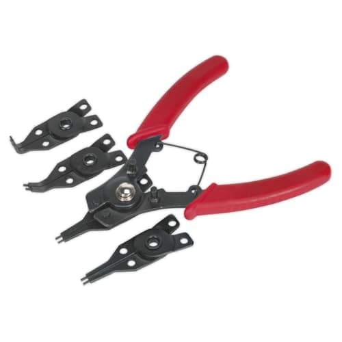 Image of Siegen by Sealey Internal/External Circlip Pliers Set - S0457