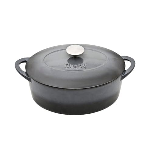 Image of Denby CIH-583 Halo Cast Iron 4.2L Oval Casserole