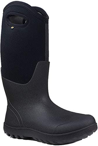 Image of BOGS Women's Neo Classic Boots Snow, Tall Black, 6 UK