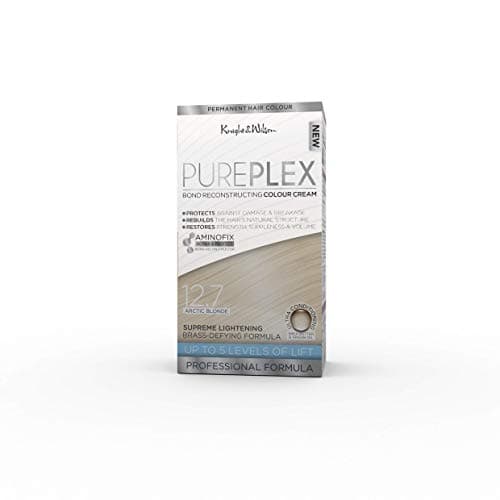 Image of Knight & Wilson PurePlex Colour 12.7 Arctic blonde – Ammonia-Free, Brass-Defying Formula with Aminofix to Protect and Restore