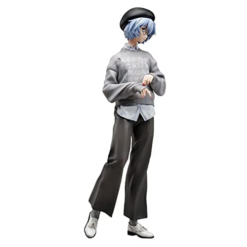 Image of Xinchangda Ayanami Rei Anime Action Figure, Ayanami Statue PVC Toy Figures Cartoon Characters Collectible Model Office Home Decoration Ornaments