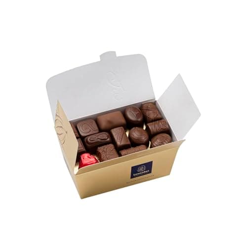 Image of Leonidas Belgian Milk Chocolate Gift Box (500 g, 28 pcs Approx) – Luxury Assortment of Pralines, Truffles & Butter Creams | Premium Belgian Chocolatier Ballotin Gift for Anniversary & Celebrations