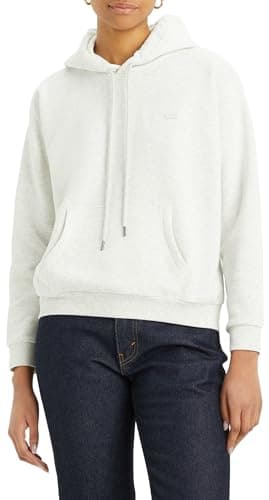 Image of Levi's Everyday Women's Hoodie, Orbit Heather Grey, M