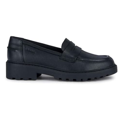 Image of Geox J Casey Girl C Moccasin, black, 1.5 UK