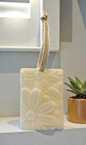Image of Wardrobe Freshener Solid Scented Wax, Long-Lasting Closet and Drawer Air Freshener, Natural Rapeseed Wax (Gold Orchid)
