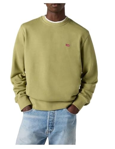 Image of Levi's Men's Crew Sweatshirt, Sage, XS