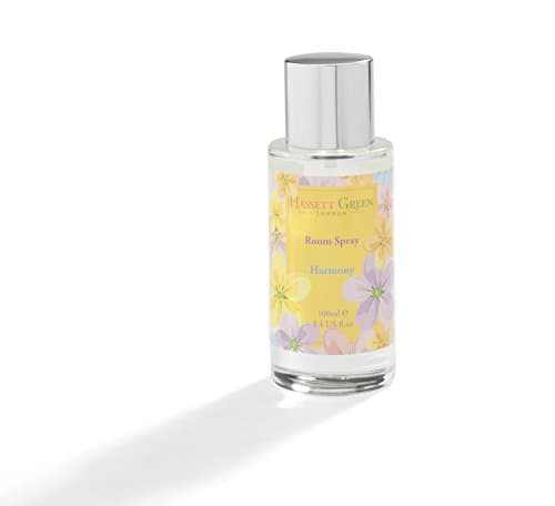 Image of Hassett Green London - Harmony Lily, Violet & Jasmine - Room Mist Home Fragrance Spray - 100ml Glass Bottle
