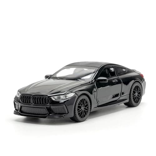 Image of AUDSNI Die-Cast Diecast Car Model 1:32 For BWM M8 Alloy Metal Diecast Car Model Display Ornaments(Black)