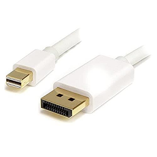 Image of StarTech.com 1m (3ft) Mini DisplayPort to DisplayPort 1.2 Cable - 4K x 2K UHD Mini DisplayPort to DisplayPort Adapter Cable - Mini DP to DP Cable for Monitor - mDP to DP Converter Cord (MDP2DPMM1MW)