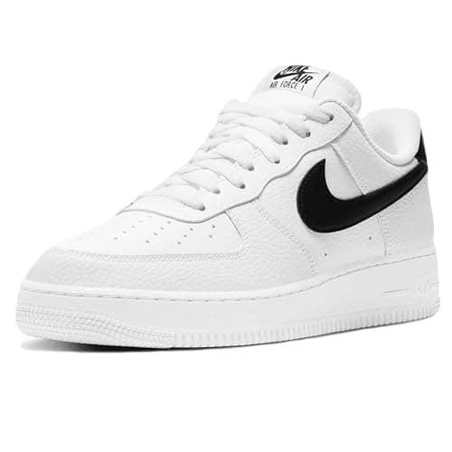 Image of Nike CT2302-100 AIR FORCE 1 '07 Men WHITE/BLACK UK 9