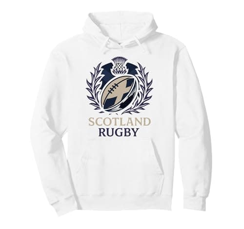 Image of Rugby Scotland Female Sports Rugby Women Scottish Thistle Pullover Hoodie