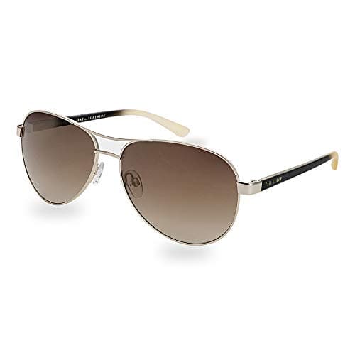 Image of Ted Baker Women's Oliver Sunglasses, Gold, One Size UK