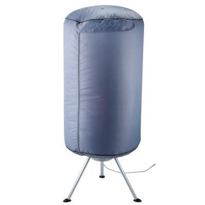 Image of DrySoon Heated Clothes Airer Drying Pod – Holds Up To 12 Hangers Circulates Hot Air For Quick Drying