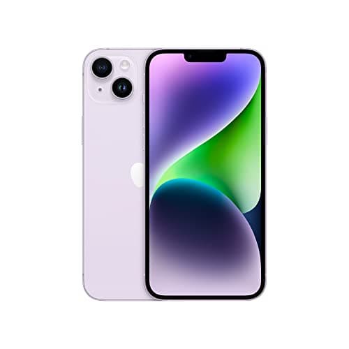 Image of Apple iPhone 14 Plus, 256GB, Purple - (Renewed)