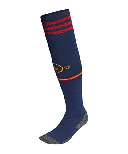 Image of adidas Performance FEF Spain Home World Cup 2022 Football Socks, Dark Blue, XL (46-48 EU)