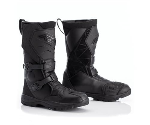 Image of 817000550147var-a2 - motorcycle boots adventure-x wp COLOR BLACK SIZE 47