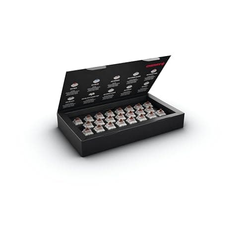 Image of CHERRY MX RGB BROWN Switch Kit, 23 Mechanical Keyboard Switches, for DIY, Hot-Swap or Gaming Keyboards, Tactile Switch without Click, Precise & Perceptible