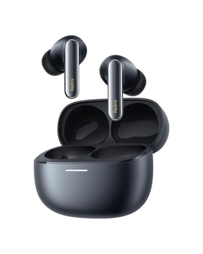Image of XIAOMI Redmi Buds 6 Pro – Wireless Bluetooth Headphone in-ear, Triple Drivers, Dimensional Audio,55dB ANC, 4KHz Wide Frequency, Hi-Res Sound, LDAC, Up to 9.5h+36h Battery Life, IP54, Space Black