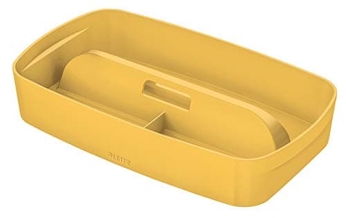 Image of Leitz Cosy Storage Box, Warm Yellow, 307 x 56 x 181 mm