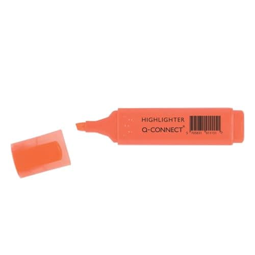 Image of Q-Connect Highlighter Pen Orange - 1342233