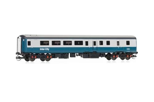 Image of Hornby TT:120 Coach Car - TT4019 BR, Mk2F Brake Standard Open, M9519 - Era 7 Train Toy, TT Gauge Carriage for Train Set, Rolling Stock Models for Adults - 1:120 Scale Model Gift