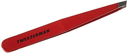Image of Tweezerman Slant Tweezer Assorted Colors #1230 Signature Red