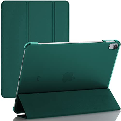Image of Smart Cover For Apple iPad Mini 6th Generation Released in 2021 and For iPad Mini 7th Generation Released 2024 8.3-inch Model numbers are A2568 A2993, A2995, A2996 Magentic Stand Case (Emerald Green)