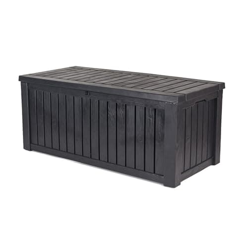Image of Keter pillow box Rockwood, Gray (Anthracite), 570L
