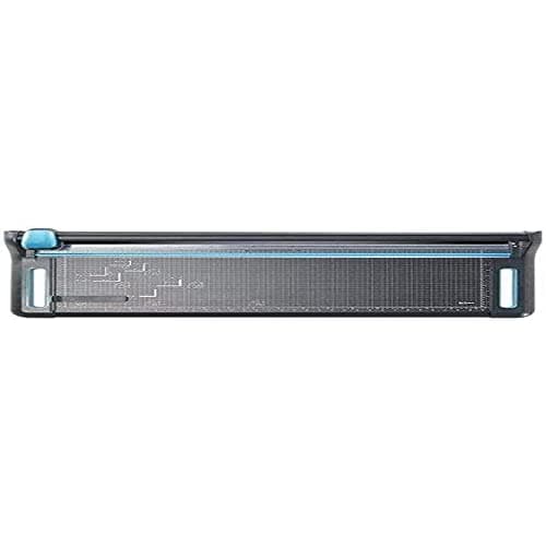 Image of Avery A1 P880 Precision Trimmer Paper Cutter, Black and Teal