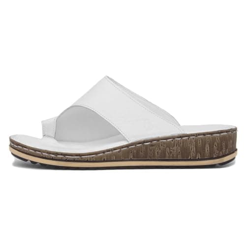 Image of Hush Puppies Elissa Toepost Sandal, White, 6