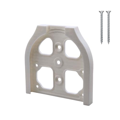 Image of Alchemy Collectives Wall & Ceiling Projec tor Mount | Compatible with 10cm Round Base HY300 Pro Projectors, Quick Install (White, Mount, Screws)