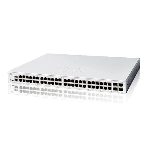 Image of Cisco Catalyst 1200-48T-4G Smart Switch, 48 Port GE, 4x1GE SFP, Limited Lifetime Protection (C1200-48T-4G)